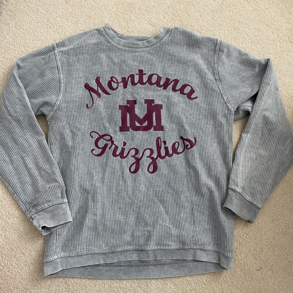 Womens small Montana Griz Crew Neck Sweatshirt